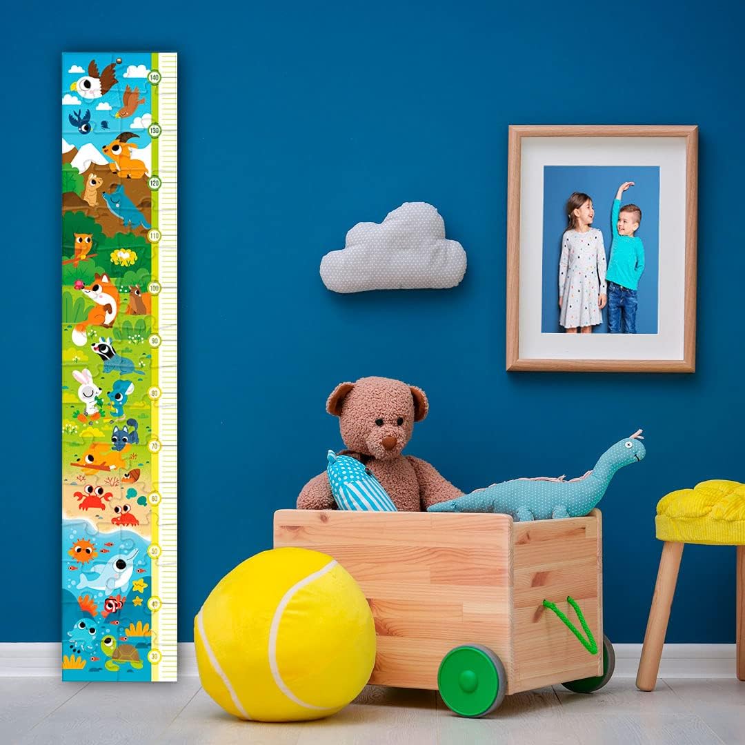 Clementoni: Puzzle Measure Me - Animali Nel Proprio Habitat