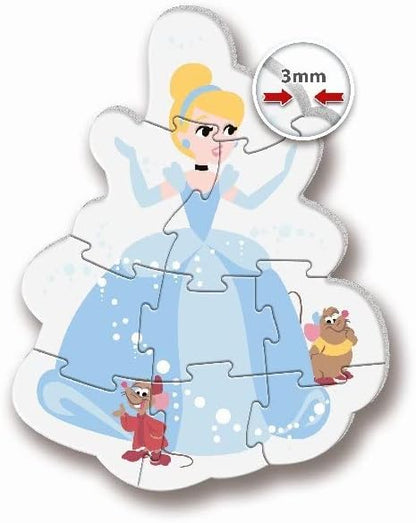 Clementoni - 20813 - My First Puzzle for children- Disney Princess - 3-6-9-12 Pieces
