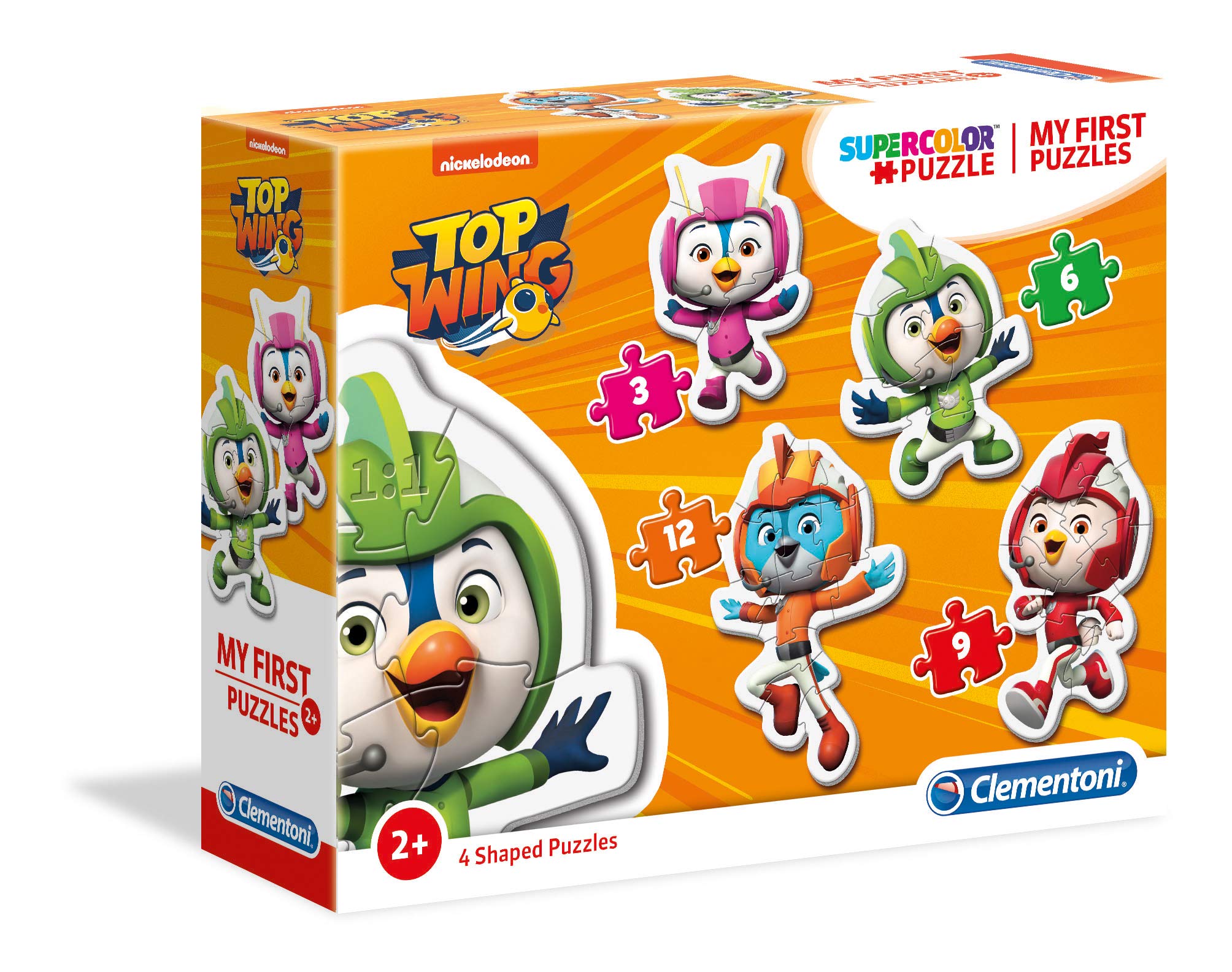 Clementoni My First Puzzle 3,6,9,12 Piezas Top Wing (20816.6