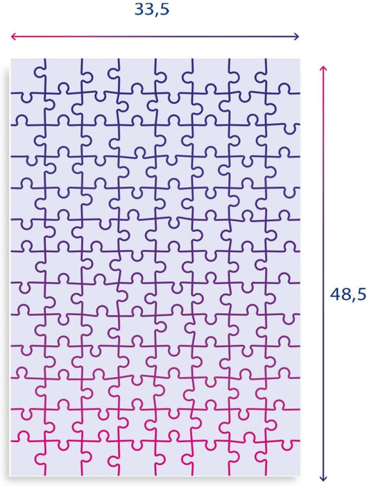 Clementoni - 27572 - Supercolor Puzzle - Super Disney Stitch - 104 Pieces| Puzzle Cartoon| Made In Italy