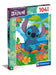 Clementoni - 27572 - Supercolor Puzzle - Super Disney Stitch - 104 Pieces| Puzzle Cartoon| Made In Italy Puzzle Disney Stitch 104