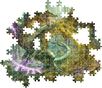 Clementoni 39734 Dungeons & Dragons 1000 Pieces, Jigsaw Puzzle for Adults-Made in Italy Puzzle Dungeons & Dragons 1000 Pieces