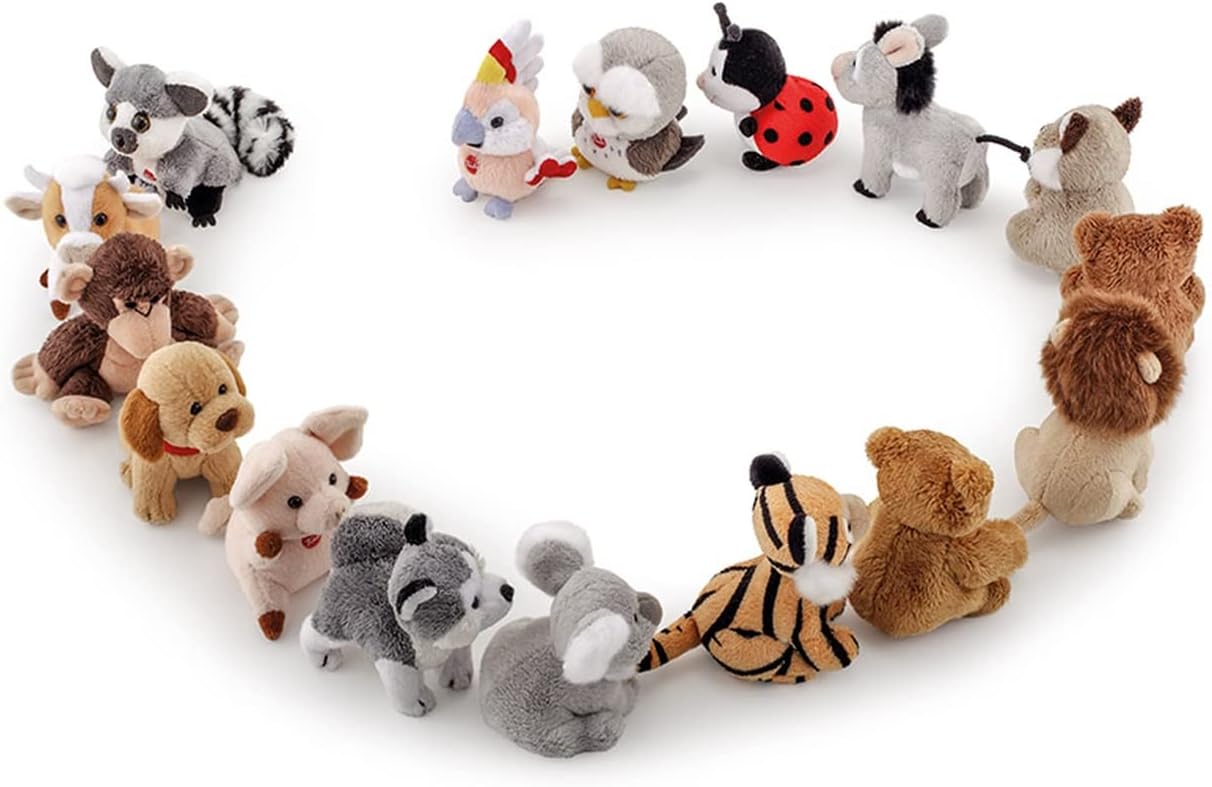 Trudi | Sweet Collection - Panda: miniature collectible plush panda | Plush Toys | Suitable from birth Black, White