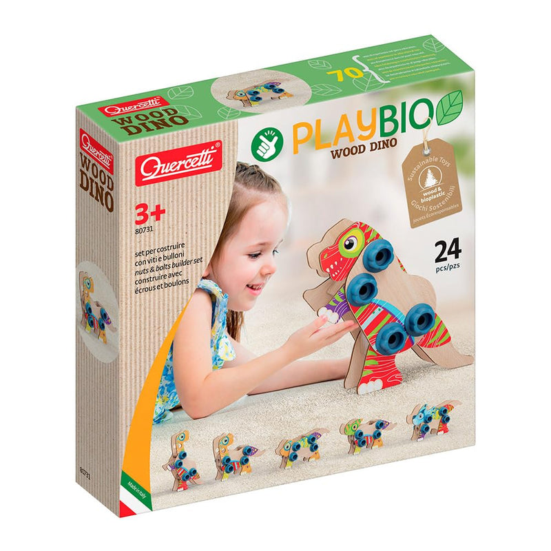 Bau Dinosaurier Holz Play Bio 24 Teile