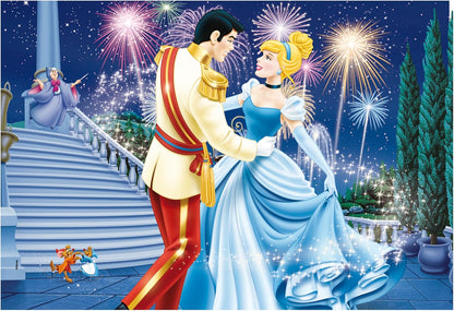 Liscianigiochi Disney Junior 46546 Disney Princess Puzzle, Multicolour, One Size Cinderella