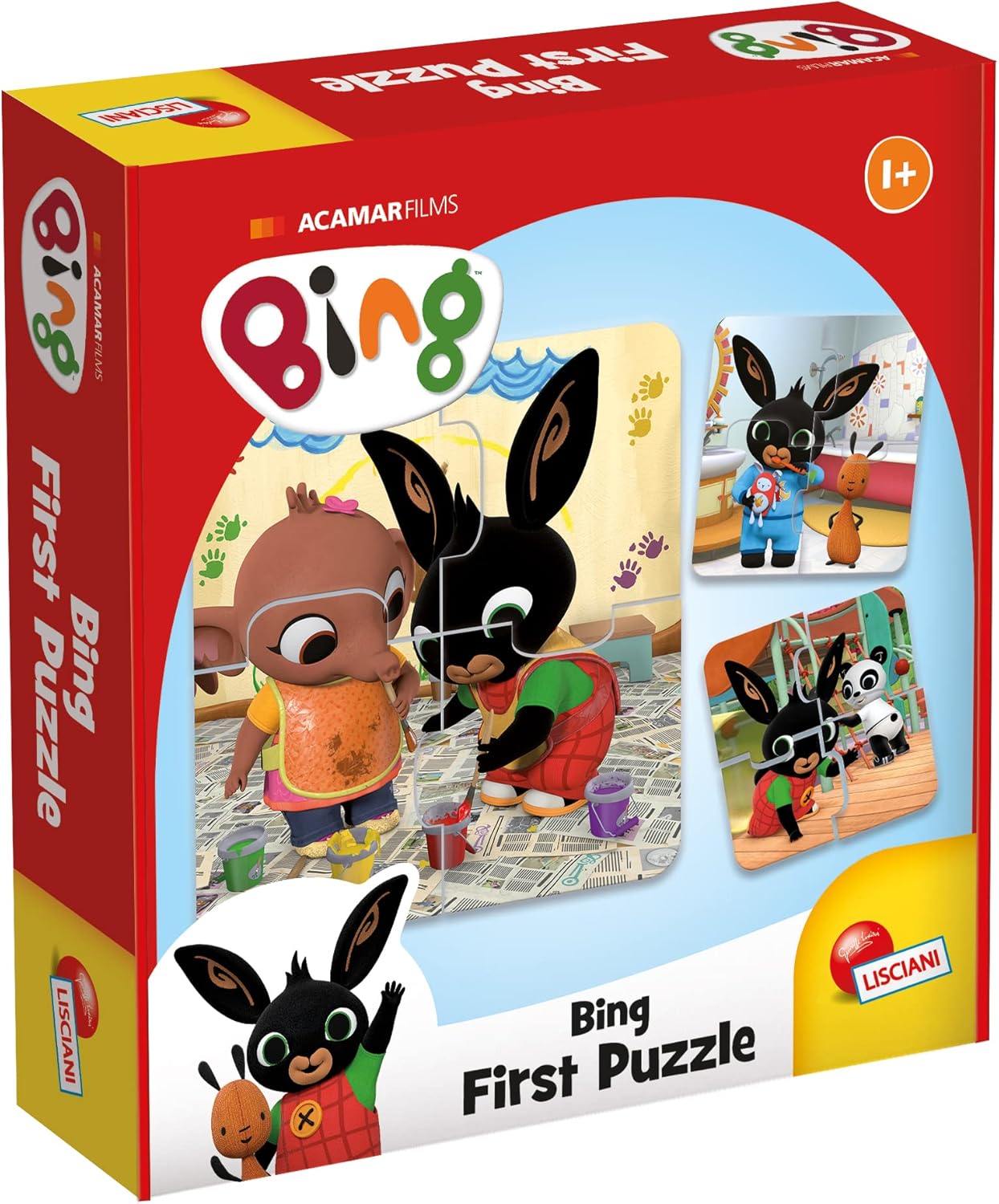 Lisciani Games Games, Bing Puzzle, Color, 95247