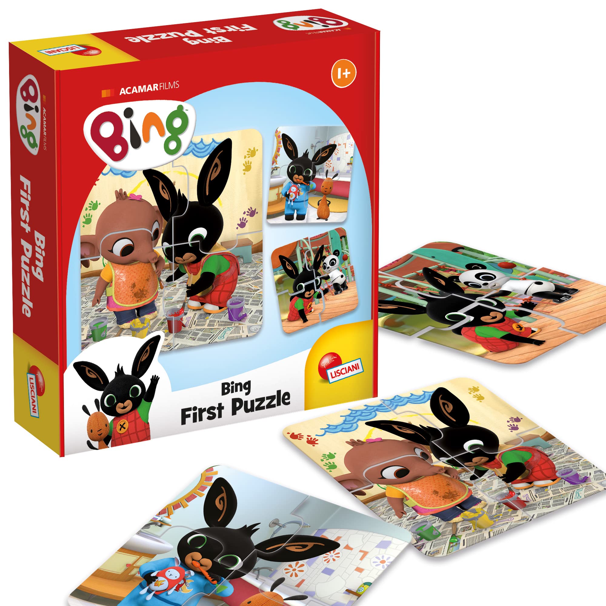 Lisciani Games Games, Bing Puzzle, Color, 95247