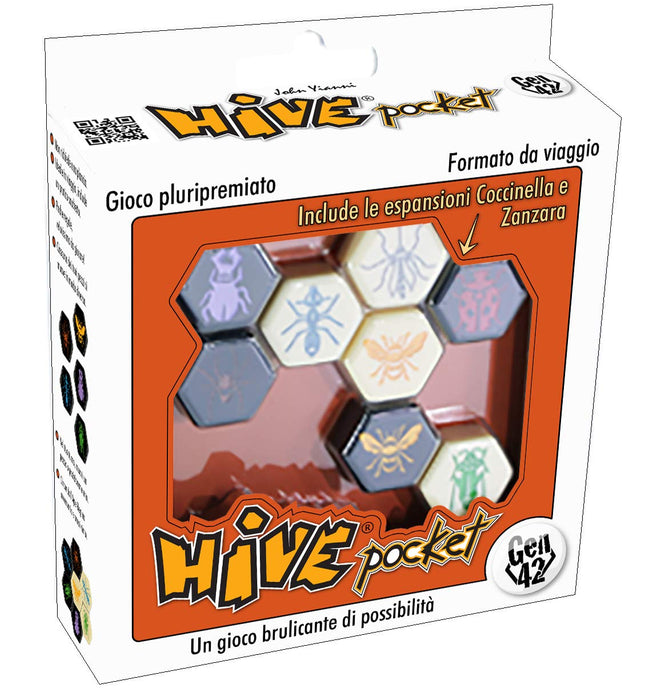 Ghenos Games GHE144 Hive Pocket, Multi-Colour