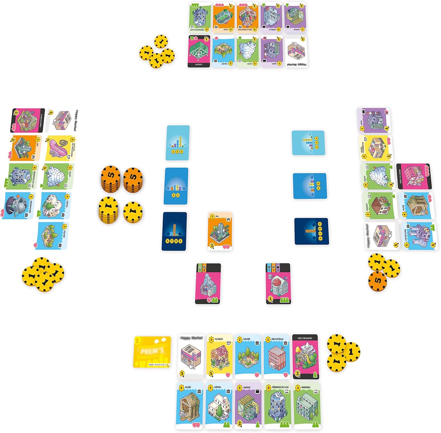 Happy City Board Game in English