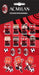 Calcio: Imagicom - Wallmil101 - Ac Milan Pvc Sticker Graphic