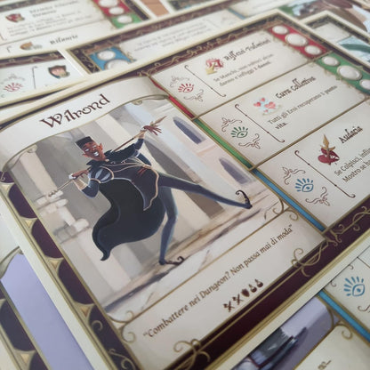 Dungeon Fighter - Second Edition Board Game in Italian