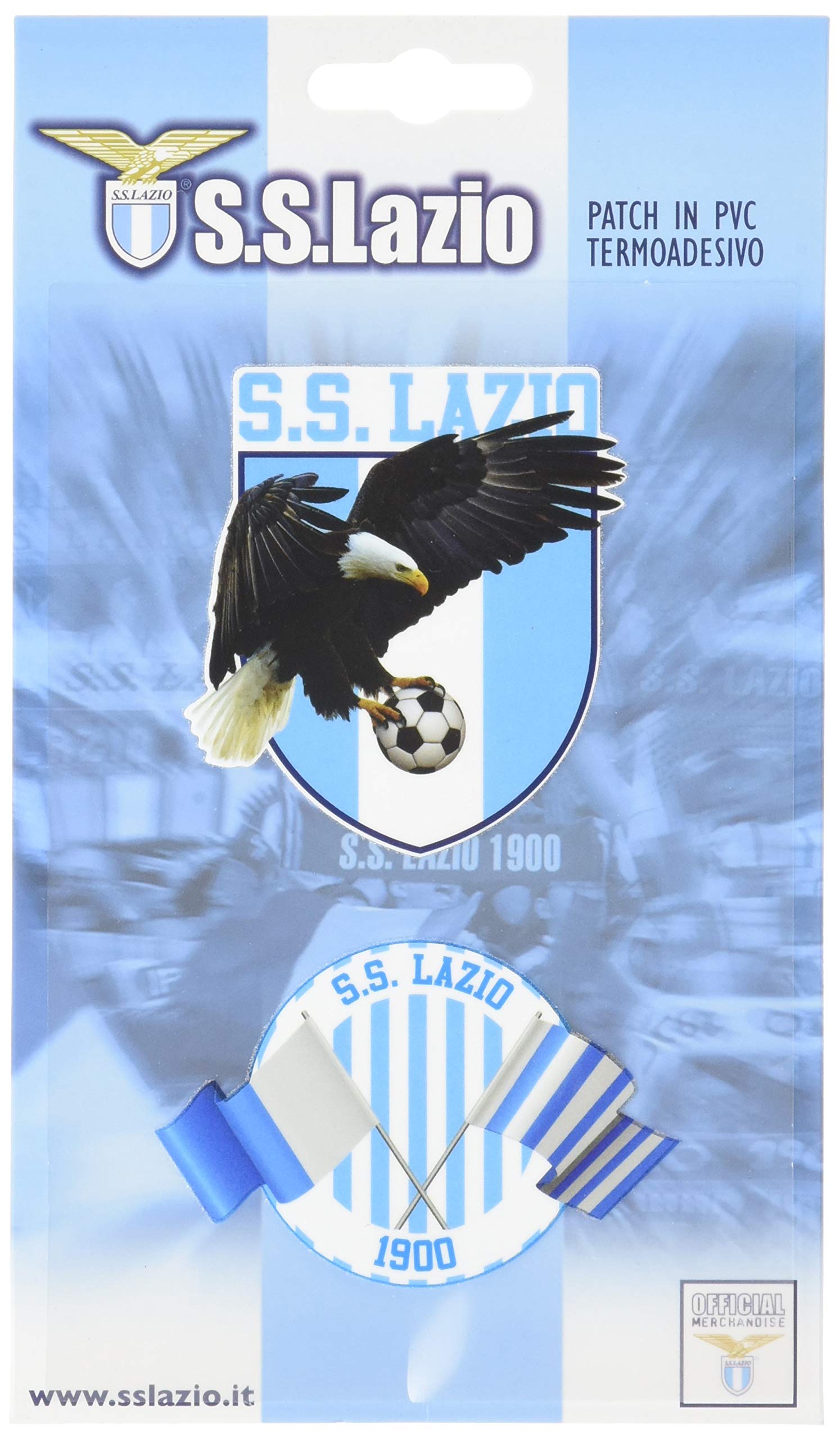 Imagicom Lazio Iron-On Patch, PVC, Multicoloured, 11x19