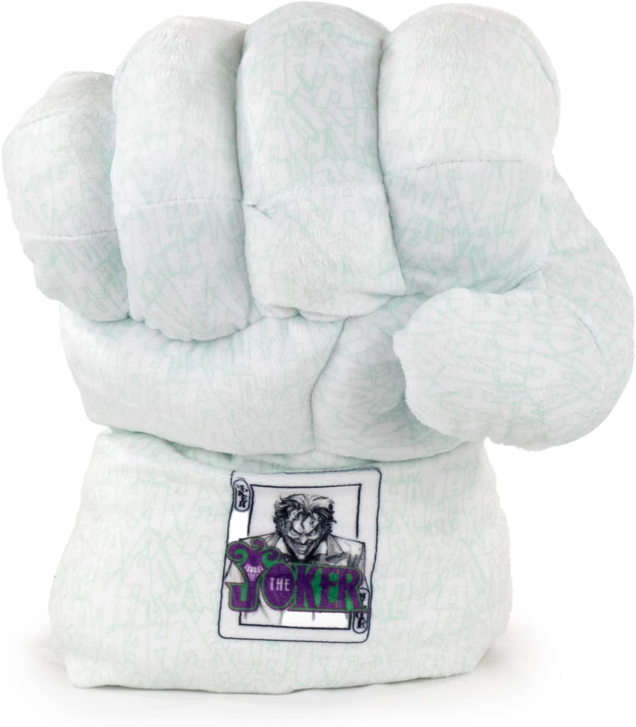 Play By Play Boxing Gloves Plush - DC Comics Characters - Superman, Batman, Joker - 1 Unit Right Hand (Joker