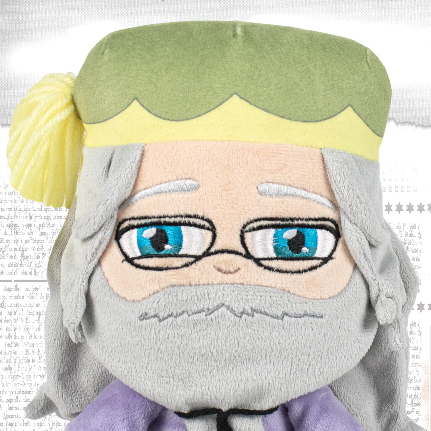 Famosa Softies - Dumbledore de Las películas de Harry Potter, Mide 27 cm y Tiene Detalles como el Uniforme de Hoghwarts, de Textura Suave, Relleno de Fibra reciclada (760020655