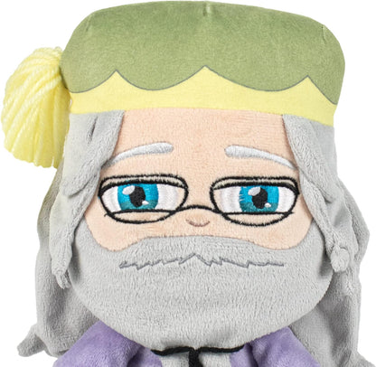 Famosa Softies - Dumbledore de Las películas de Harry Potter, Mide 27 cm y Tiene Detalles como el Uniforme de Hoghwarts, de Textura Suave, Relleno de Fibra reciclada (760020655