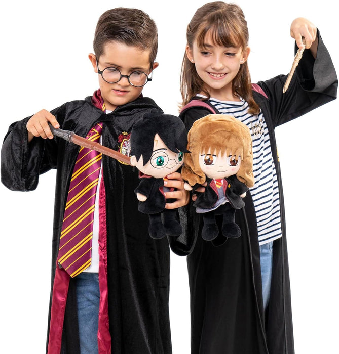 Famosa Softies - Dumbledore de Las películas de Harry Potter, Mide 27 cm y Tiene Detalles como el Uniforme de Hoghwarts, de Textura Suave, Relleno de Fibra reciclada (760020655