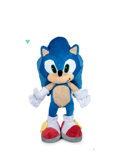 Play by Play Sonic The Hedgegog XXL 70 cm Official Licensed Plush Toy, Blue and White, One Size, sonic the hedgegog