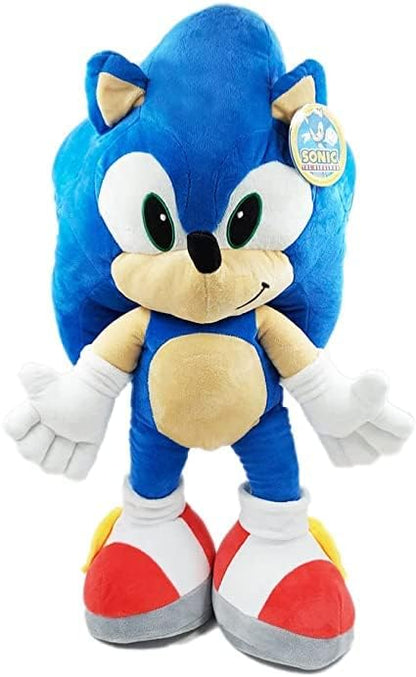 Play by Play Sonic The Hedgegog XXL 70 cm Official Licensed Plush Toy, Blue and White, One Size, sonic the hedgegog