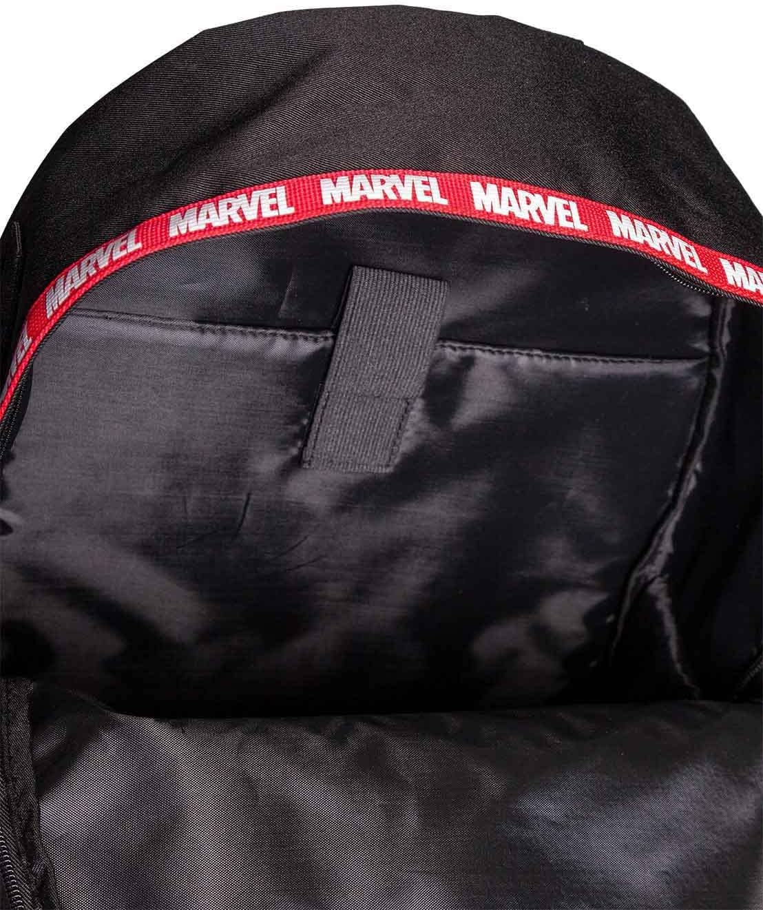 Marvel Backpack Classic Webbing Logo Official Black