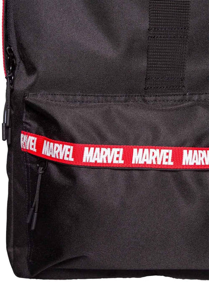 Marvel Backpack Classic Webbing Logo Official Black