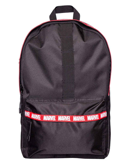 Marvel Backpack Classic Webbing Logo Official Black