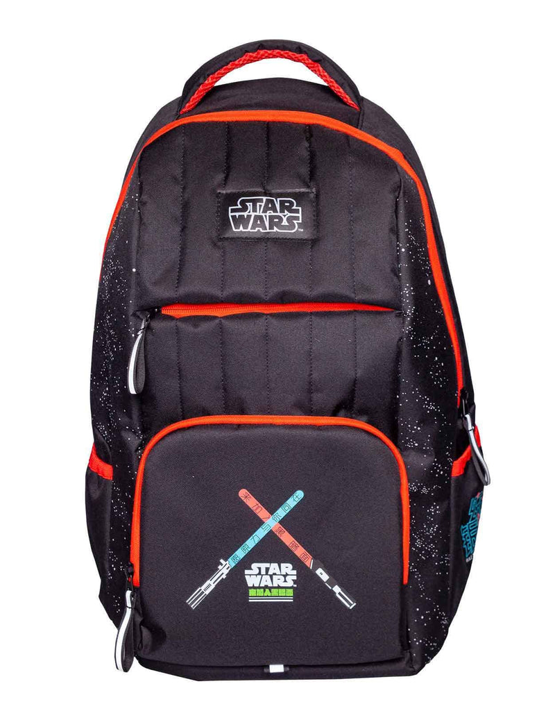 Star Wars Backpack Villains Light Sabers Official Black