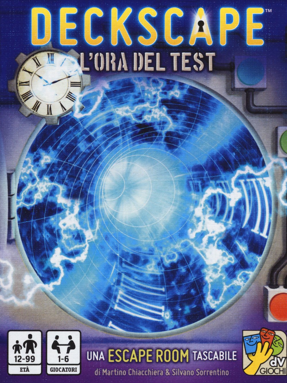 dV Giochi - Deckscape-The Time of Test-UNA Escape Room Pocket Size - Italian Edition DVG4472