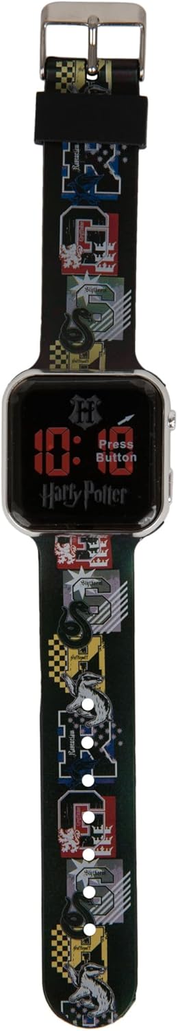 Accutime LED Kinderuhr, große Digitale LED-Anzeige, verstellbares Armband, Lange Batterielaufzeit, Abschaltautomatik, für Jungen und Mädchen