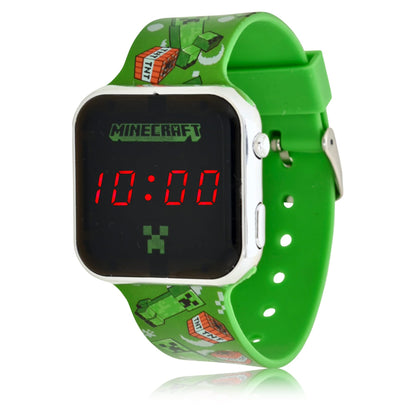 Minecraft LED Touchscreen TNT Creeper Kids Watch