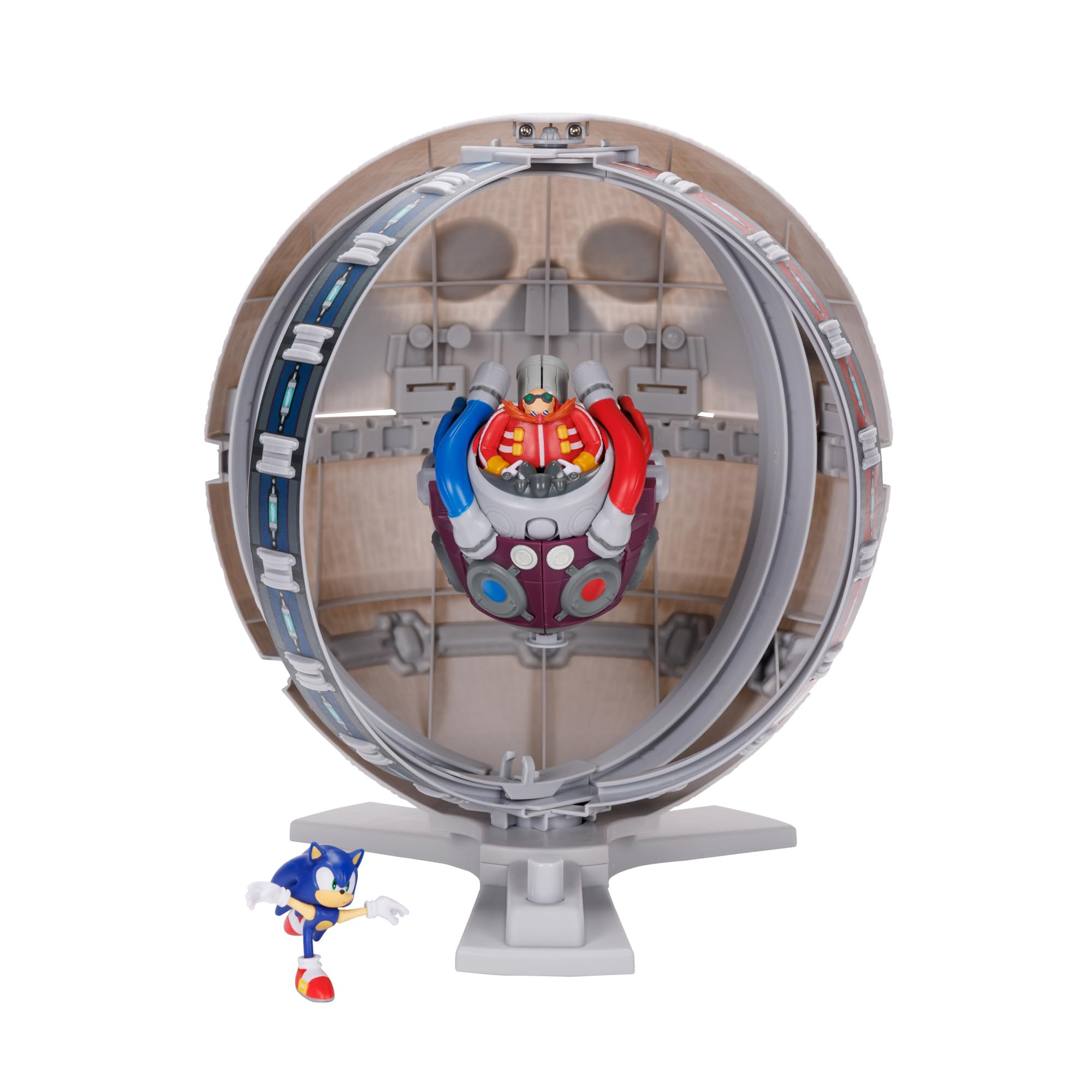 Sonic the Hedgehog Death Egg Playset with 2.5" Sonic Action Figure Included. Recreate Epic Battles From With This For Any Fan.