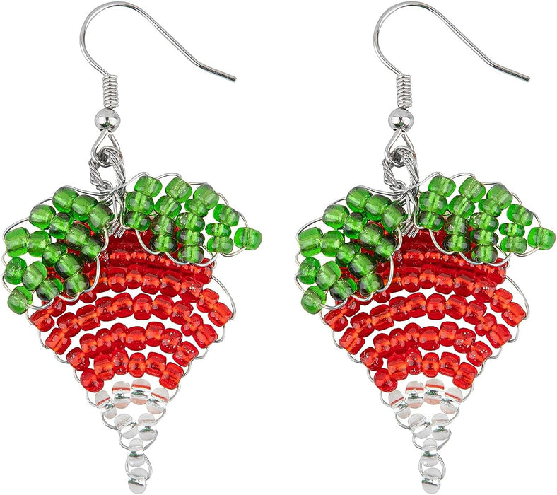 Cinereplicas Harry Potter Trio of Luna Lovegood with Ghosts, Radish Earrings and Cork Necklace - Officially Licensed