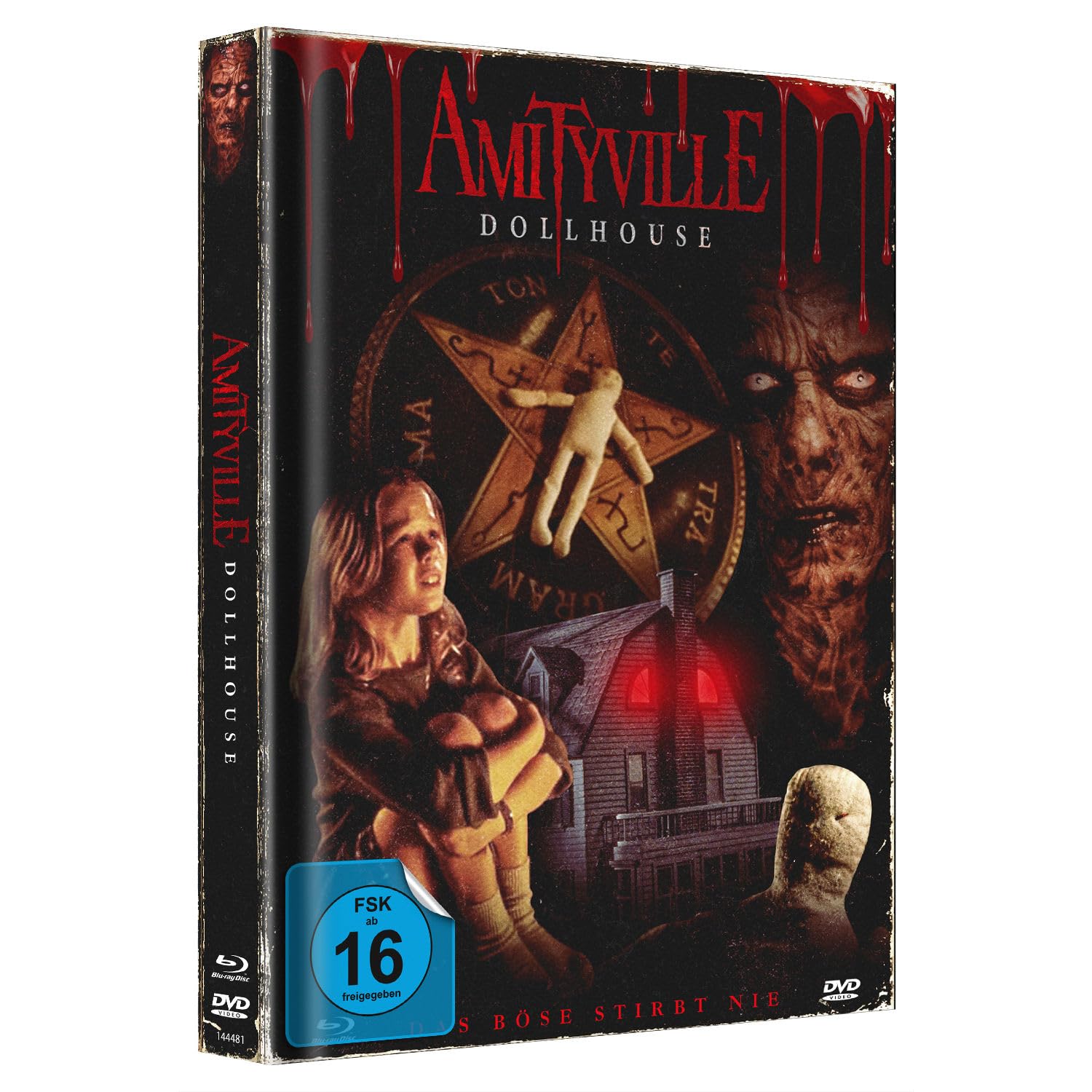 Amityville 8 - Dollhouse - Das Böse stirbt nie - Cover C - Limited Mediabook Blu-ray & DVD