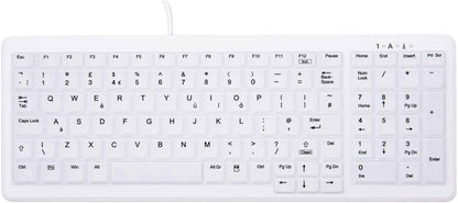CHERRY - ACTIVE KEYS KBD AND MIC AK-C7000F-U1-W/UK UK-ENGLISH