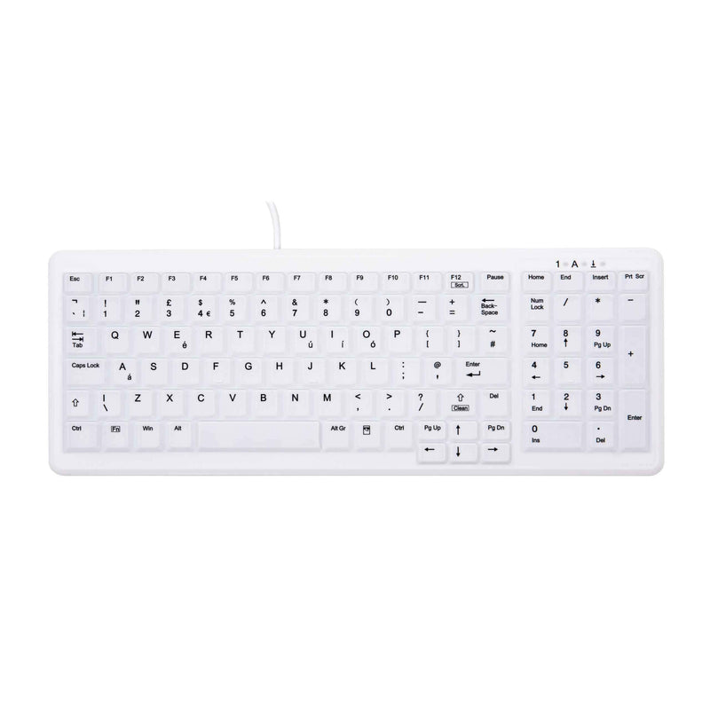 CHERRY - ACTIVE KEYS KBD AND MIC AK-C7000F-U1-W/UK UK-ENGLISH