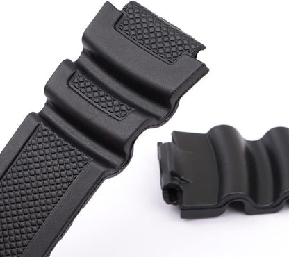 Classic Watch Strap High End Watch Strap 18mm Black Sport Silicone Wristband Replacement Watch Bands for Unisex Watch Accessories Watch Accessories 18mm A Black Buckle