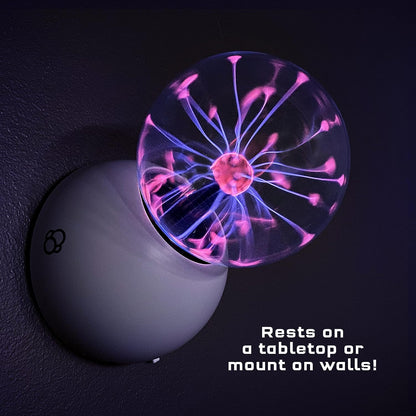 Thames & Kosmos - Plasma Ball - Essential STEM Tools - Classic Scientific Device - Harness the Fourth State of Matter for an Amazing, Interactive Light Show - Age 14+ - 678001