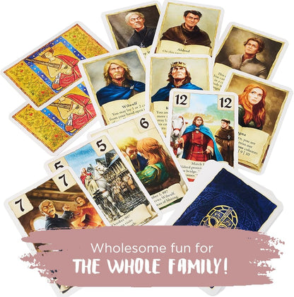 Thames & Kosmos - Kingsbridge - Skilful and Strategic Card Game - 1-5 Players - Board Games for Adults & Kids - Ages 10+ - 682095