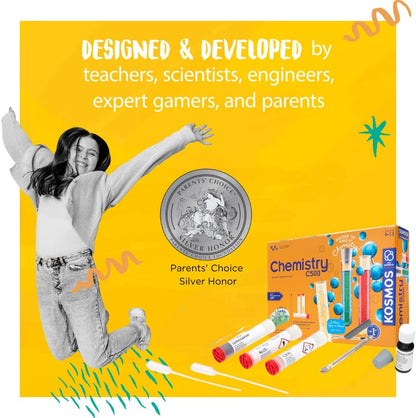 Thames & Kosmos - Chemistry C500 - Educational Science Kit - 28 Experiments - Science, Technology, Engineering & Maths - Fun for Kids, Ages 9+ - 645571