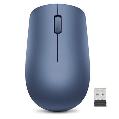 Lenovo 530 Wireless Mouse, Ambidextrous Design, Nano USB Connection, Compatible with Windows Laptops and PCs –