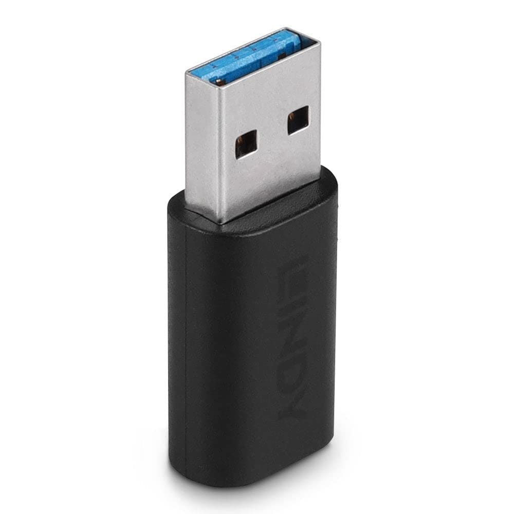 LINDY 41904 USB 3.2 Type A to C adapter,14.9 x 12.9 x 3.5 cm; 12 Grams