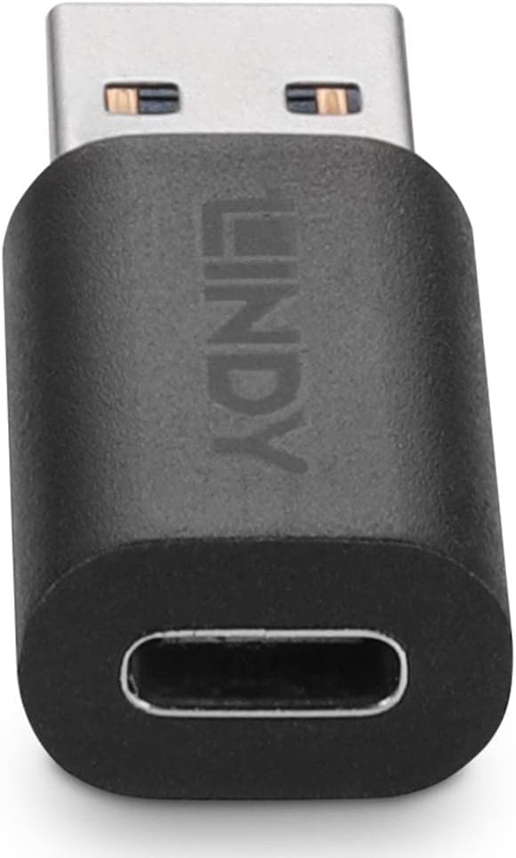 LINDY 41904 USB 3.2 Type A to C adapter,14.9 x 12.9 x 3.5 cm; 12 Grams