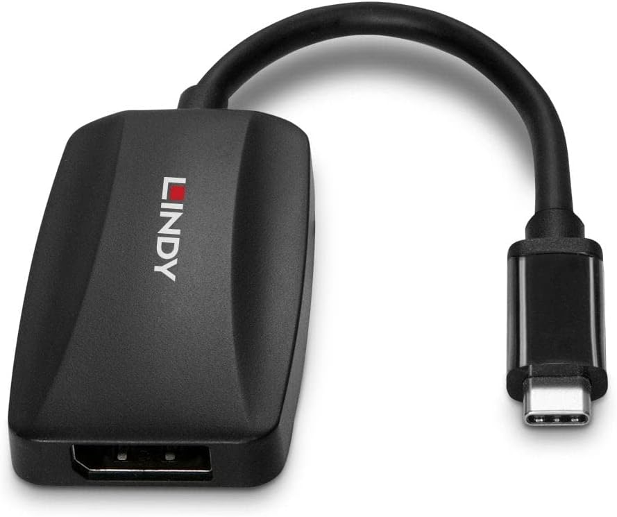 LINDY 43337 USB Type C to DisplayPort 1.4 Converter