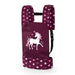 Bayer Design 62223AA Poppendrager EasyCarry, verstelbare bandjes, voor en achter draagbaar, rood, eenhoorn