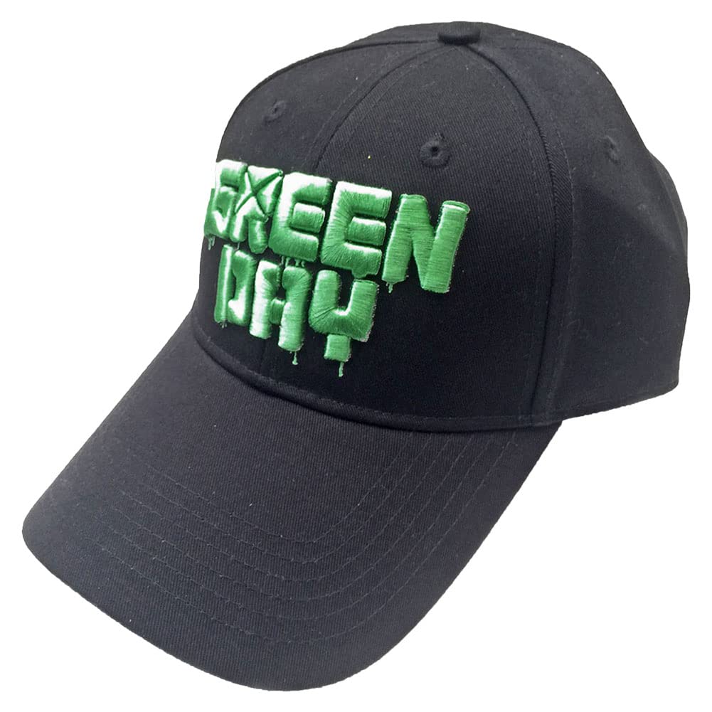 Green Day Men's Dripping Logo Baseball Cap