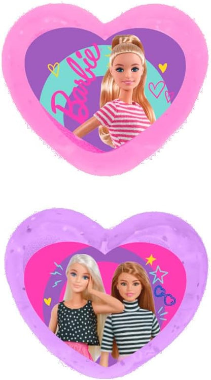 Joy Toy - Barbie jewellery set: bracelet, necklace, 2 rings in gift box 12 x 4 x 18 cm