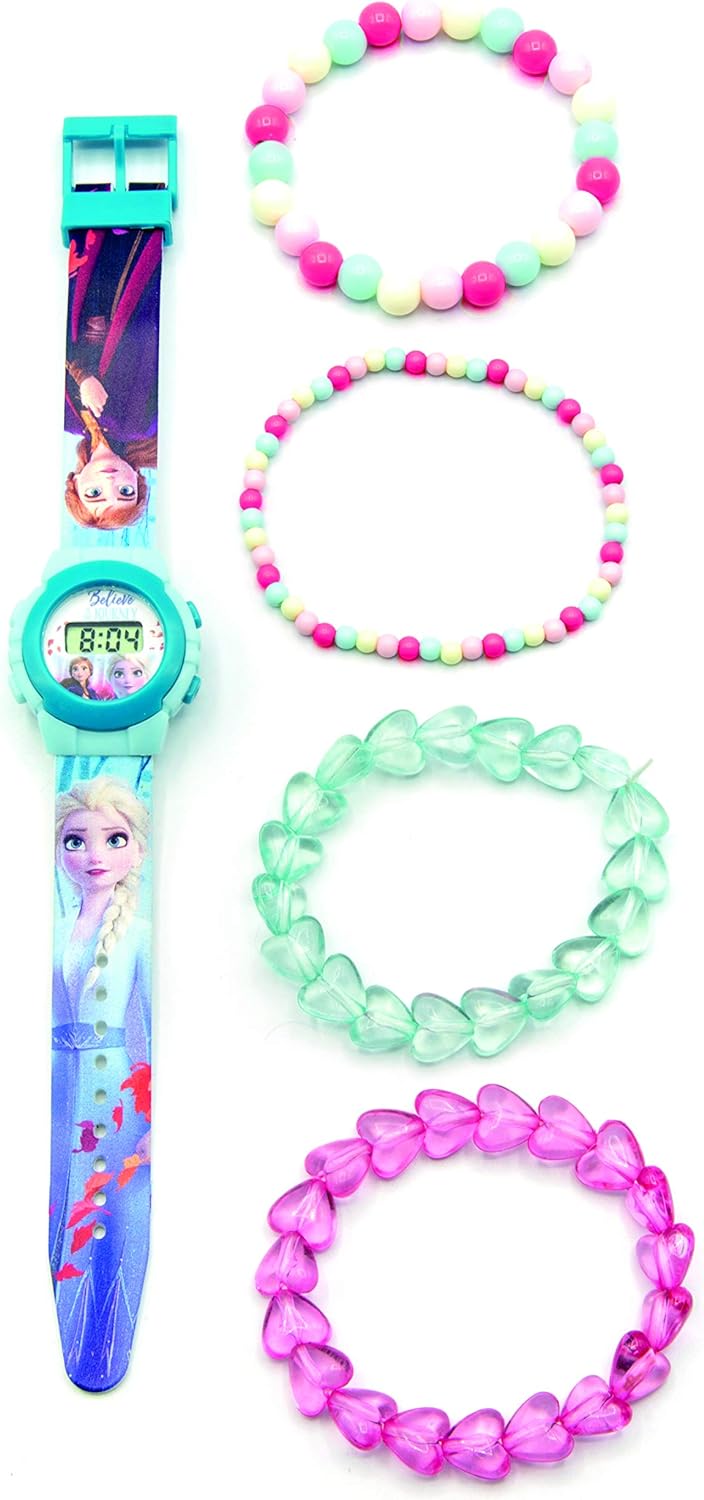 Disney: Joy Toy - Frozen 2 (Orologio Lcd Con 4 Braccialetti)