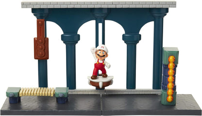 Nintendo Super Mario Lava Castle Playset with 2.5" Figure