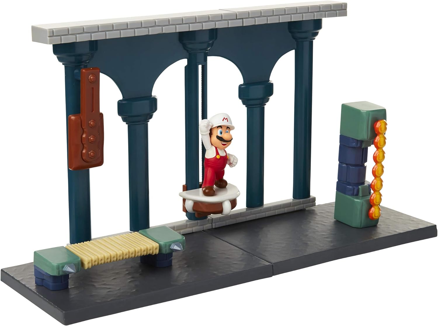 Nintendo Super Mario Lava Castle Playset with 2.5" Figure