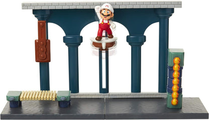 Nintendo Super Mario Lava Castle Playset with 2.5" Figure
