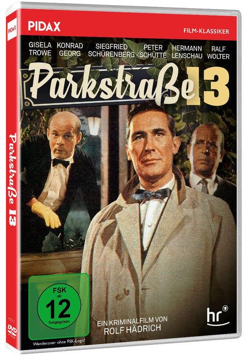 Parkstraße 13 / Spannender Kriminalfilm mit toller Besetzung (Pidax Film-Klassiker